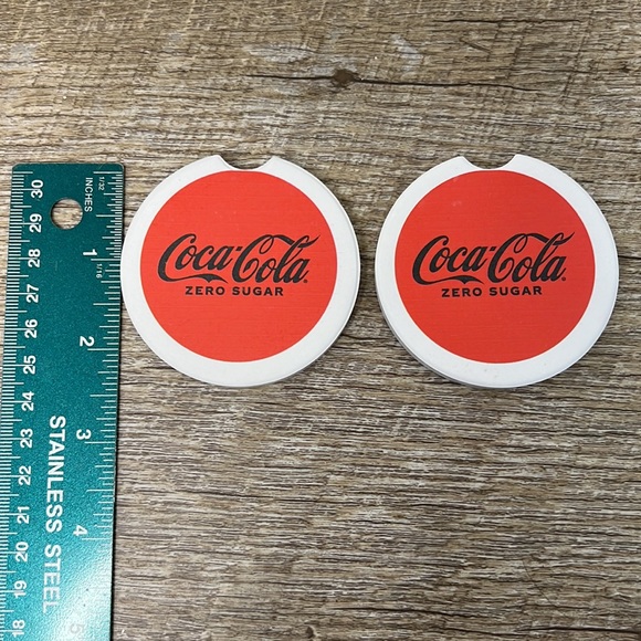 Coca Cola Mini Coasters (2) - Picture 2 of 4